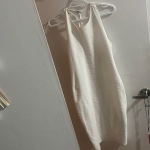 Zara white body con dress for any occasion